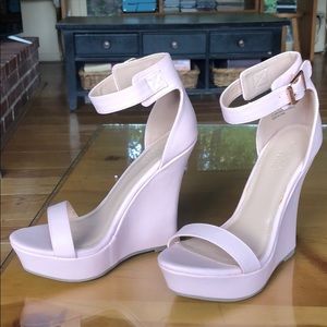 Pink Charlotte Russe Wedges